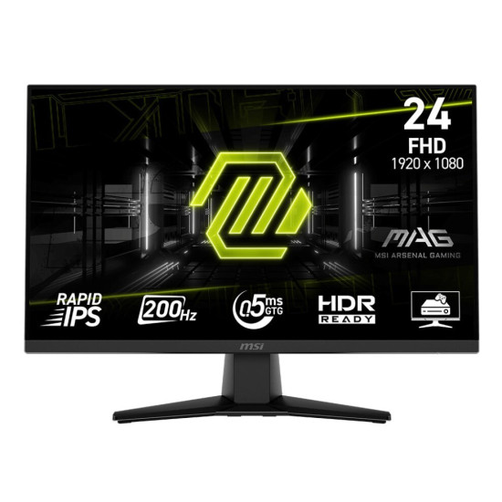 Monitor MAG 242F     23.8 cala/LED/FHD/Flat/200Hz/Czarny