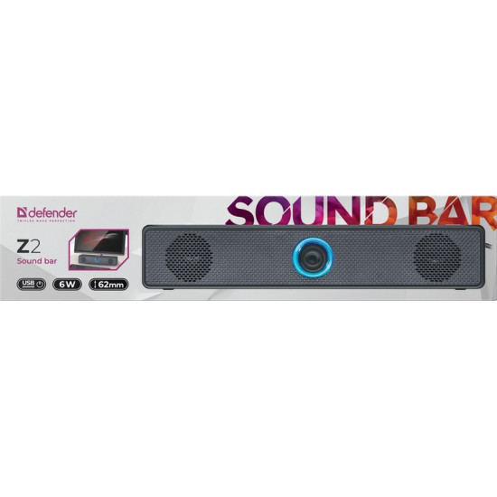 Soundbar Z2 6W LED USB 