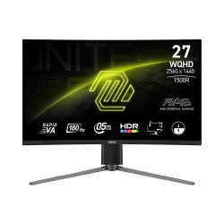 Monitor  MAG 27CQ6PF    27 cali/LED/QHD/Zakrzywiony/180Hz/Czarny