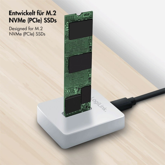 Stacja dokująca dla M.2 NVMe, USB 3.2 Gen2 