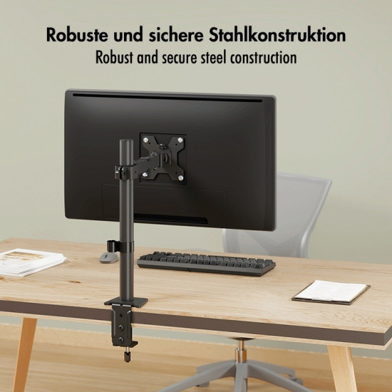 Uchwyt do monitora 17 - 32', max 10kg., stalowy 