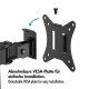 Uchwyt na monitor 17-32 ', 9kg max, czarny 