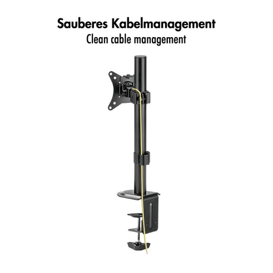 Uchwyt na monitor 17-32 ', 9kg max, czarny 