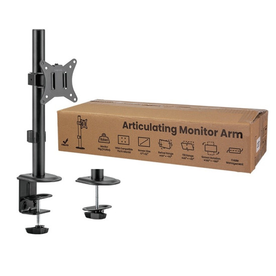 Uchwyt na monitor 17-32 ', 9kg max, czarny 