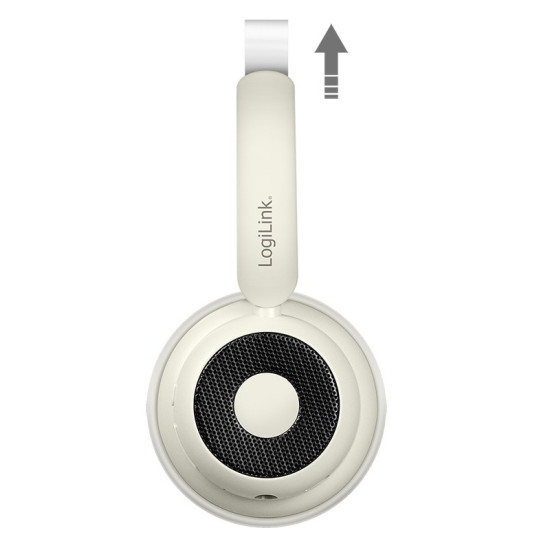 Słuchawki z mikrofonem, BT6.0, ANC, brązowe 