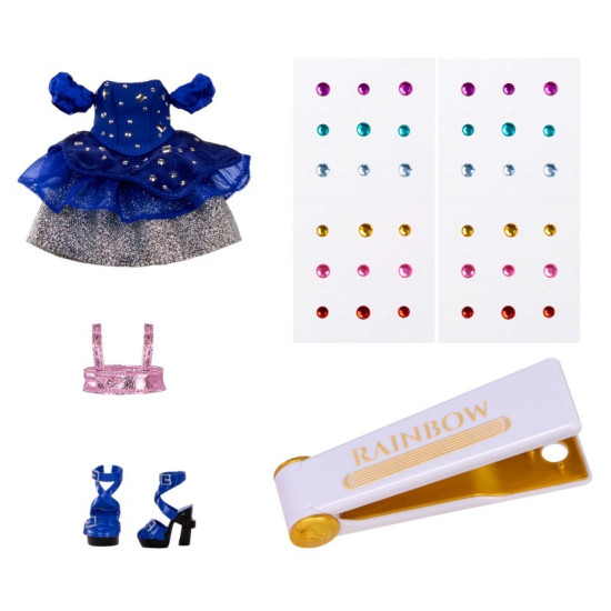 Lalka Rainbow High Be Dazzling, Genevieve Bleue 
