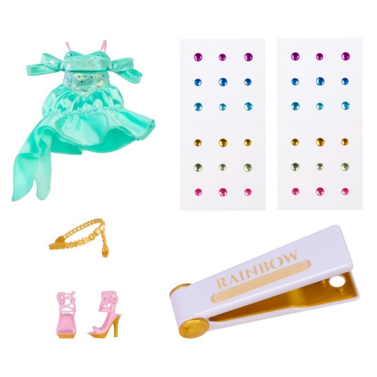 Lalka Rainbow High Be Dazzling, Celine Turquois 