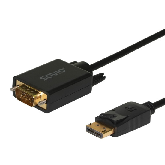 Kabel Display Port-VGA CL-203 1.8m