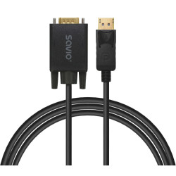 Kabel Display Port-VGA CL-203 1.8m