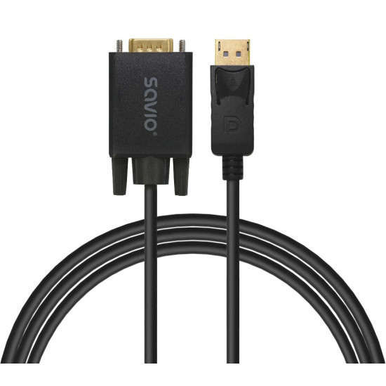 Kabel Display Port-VGA CL-203 1.8m