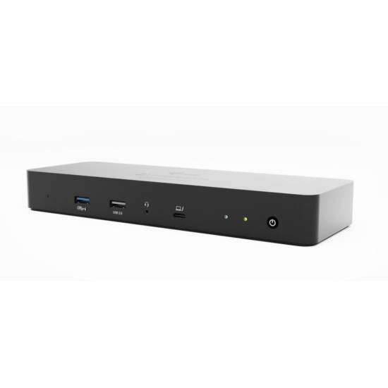 Stacja dokująca Thunderbolt 4 Intelligent Dual Display Power Delivery 90W 2x DP Video TB AUDIO LAN  USB-A 10Gbps USB-C 10 Gbps Kensington lock