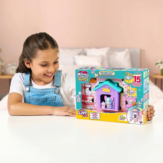 Zestaw figurek Little Live Pets - Families Domek mamy party 