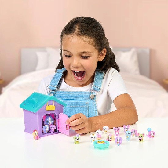 Zestaw figurek Little Live Pets - Families Domek mamy party 