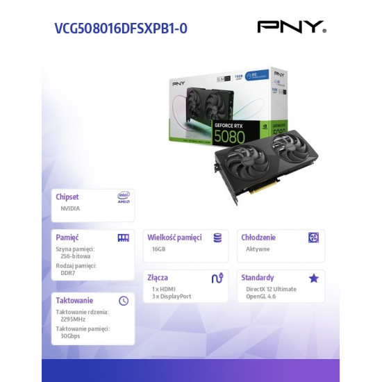 Karta graficzna GeForce RTX 5080 16G OC