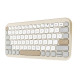Klawiatura Marshmallow KW100 BT5.0LE/Oat Milk 