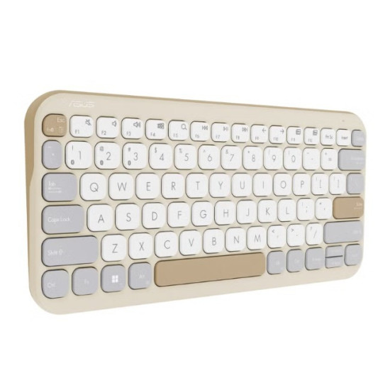 Klawiatura Marshmallow KW100 BT5.0LE/Oat Milk 