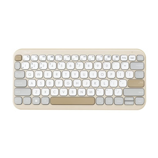 Klawiatura Marshmallow KW100 BT5.0LE/Oat Milk 