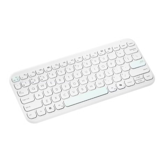 Klawiatura Marshmallow KW100 BT5.0LE/Iridescent White 