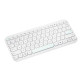 Klawiatura Marshmallow KW100 BT5.0LE/Iridescent White 