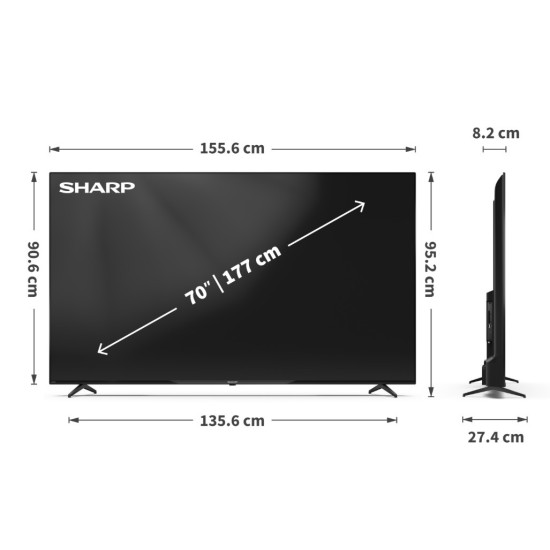 Telewizor LED 70 cali 70GK4745E 