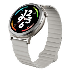 Smartwatch Aurora Amoled rozmowy AI srebrny 