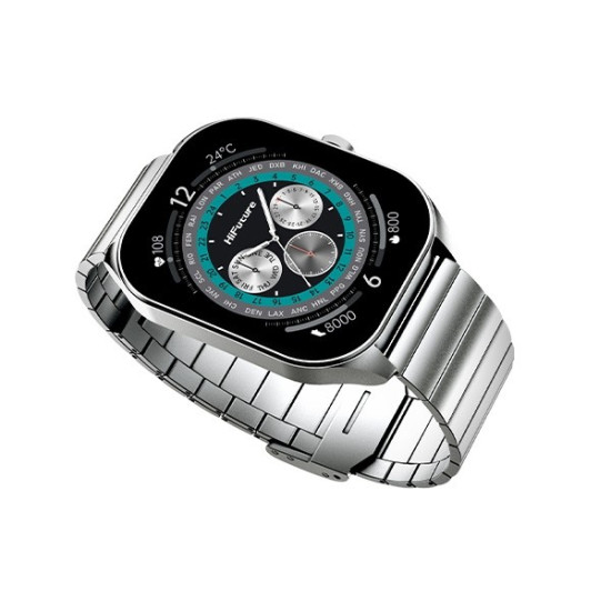 Smartwatch FutureFit Apex srebrny 