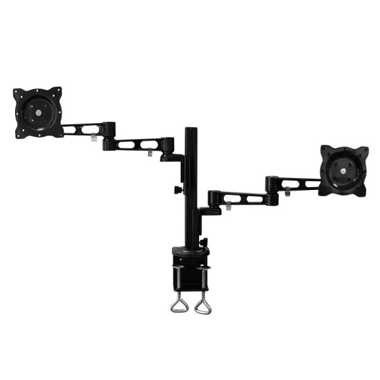 Podwójny uchwyt na monitor 13-26 cali, aluminiowy 