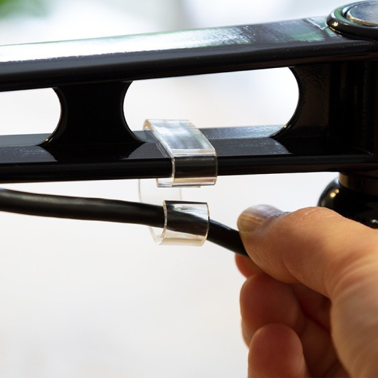 Podwójny uchwyt na monitor 13-26 cali, aluminiowy 