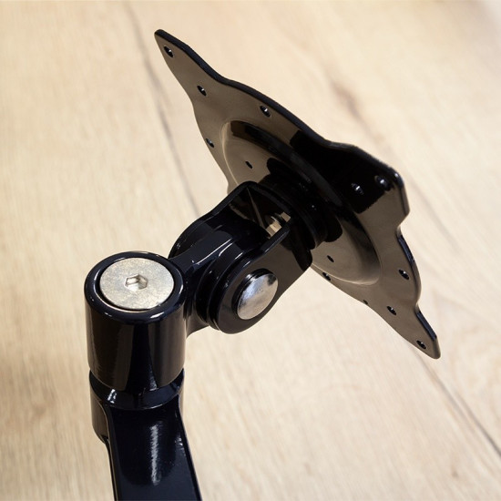 Podwójny uchwyt na monitor 13-26 cali, aluminiowy 