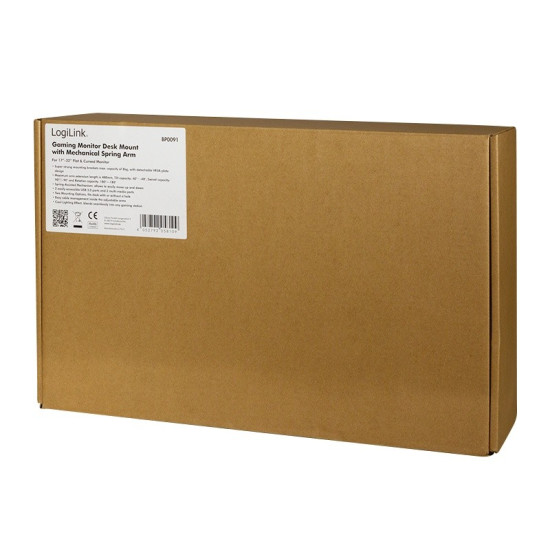 Uchwyt do monitora 17-32 cale, gamingowy, gazowy 