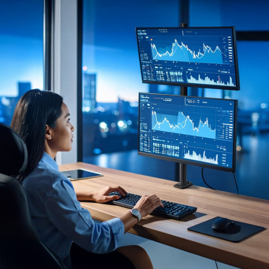 Uchwyt do monitora 13-27 cala MC-966