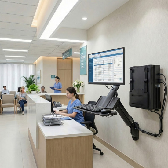 Uchwyt Scienny Monitora Klawiatury i CPU MC-838 