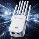 Wzmacniacz sygnału WiFi | Repeater | Access Point | 300Mb/s | 6  anten | 2xRJ45 