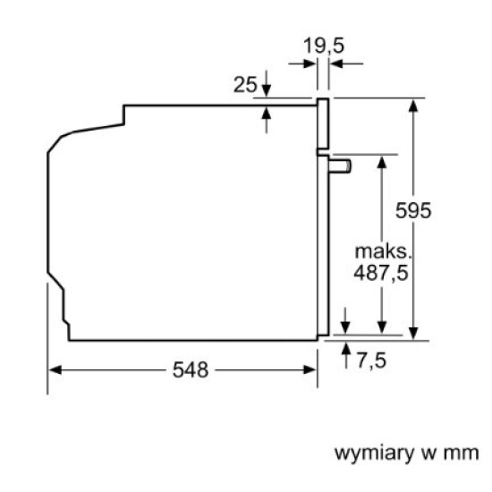 Piekarnik HQA334EB4 Serie 4 Funkcja Pary