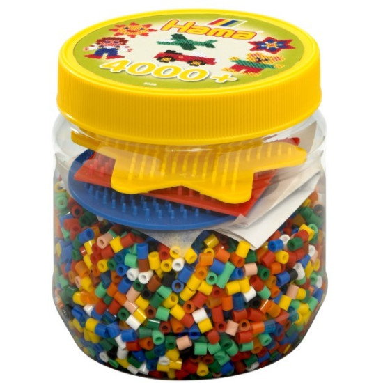 Hama Koraliki i podkładki w wiaderku 