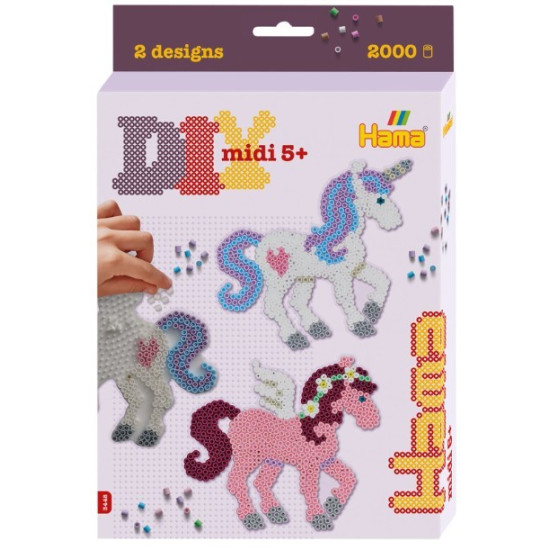 Hama Zawieszane pudełko - Fantastyczne konie 