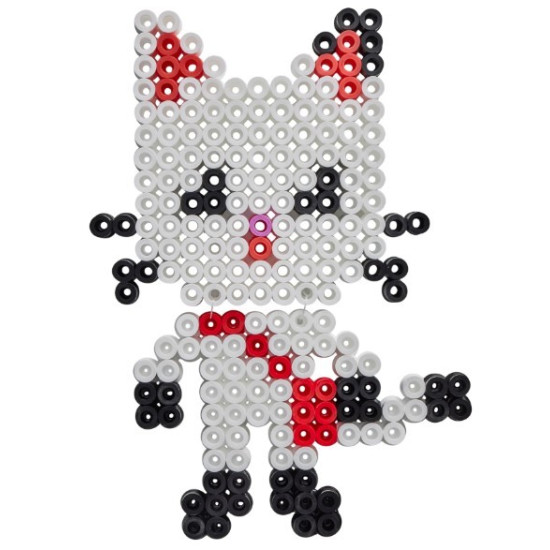 Hama Maxi koraliki i podstawka w pudełku Koci Domek Gabi 