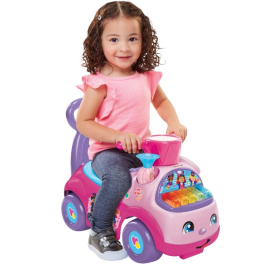 Fisher Price Jeździk muzyczna parada różowy 