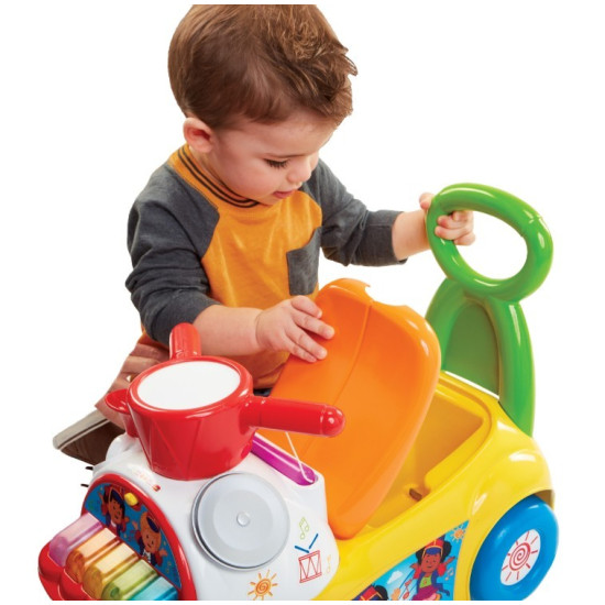 Fisher Price Jeździk muzyczna parada żółty 