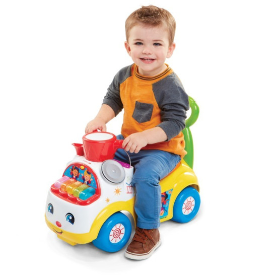 Fisher Price Jeździk muzyczna parada żółty 