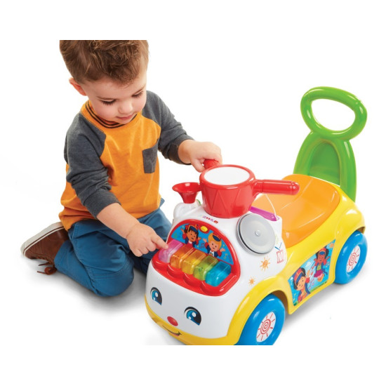 Fisher Price Jeździk muzyczna parada żółty 