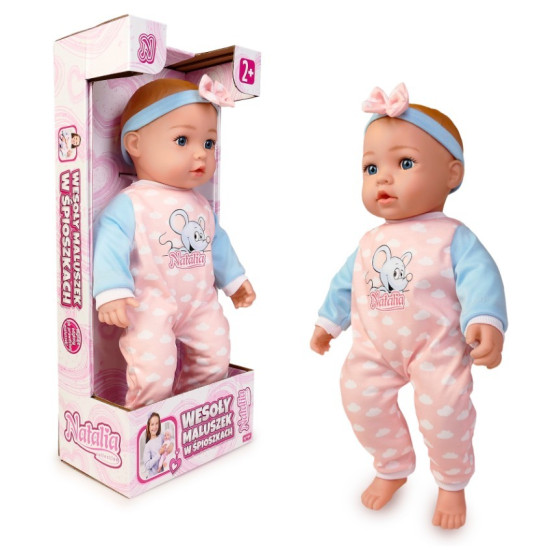 Lalka Natalia - Bobas funkcyjny 45 cm 