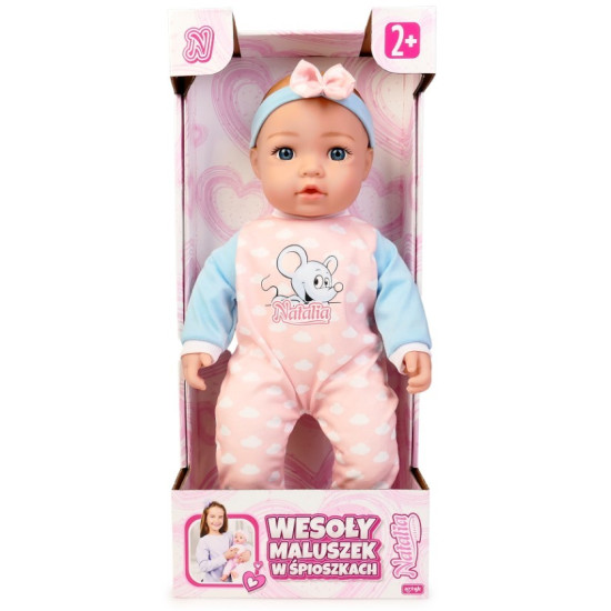 Lalka Natalia - Bobas funkcyjny 45 cm 