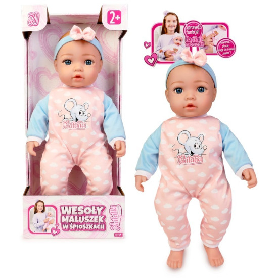 Lalka Natalia - Bobas funkcyjny 45 cm 
