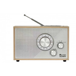 Radio OR SŁOWIK USB/BT jasny brąz 