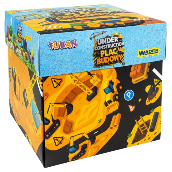 Zestaw Piasek dynamiczny i Fluffy - Plac budowy 