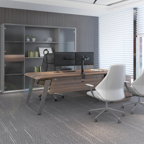 Uchwyt na 2 monitory,17 -32 cale, ramie 380mm,2x12kg 