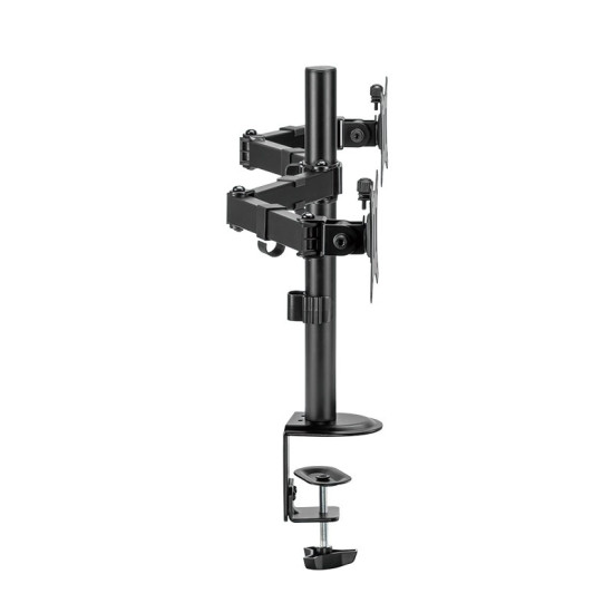 Uchwyt na 2 monitory 17-32 cale, max 2x9kg