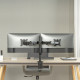 Uchwyt na 2 monitory 17-32 cale, max 2x9kg