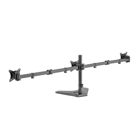 Uchwyt na 3 monitory, 17-27 cali, max 7kg na ramie 